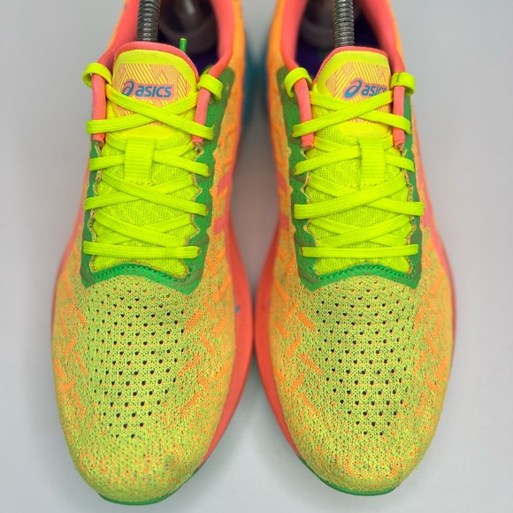 ASICS DynaBlast Orange Pop/Coral Running Shoes Athletic 1012A989-800 VGUC No Box - Picture 2 of 15